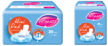 Intimate Unscented Pantyliner Regular 100pcs / Slim 100pcs / Long 60pcs